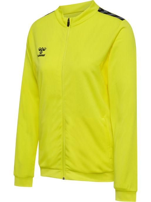 hmlAUTHENTIC PL ZIP JACKET WOMAN, BLAZING YELLOW, packshot