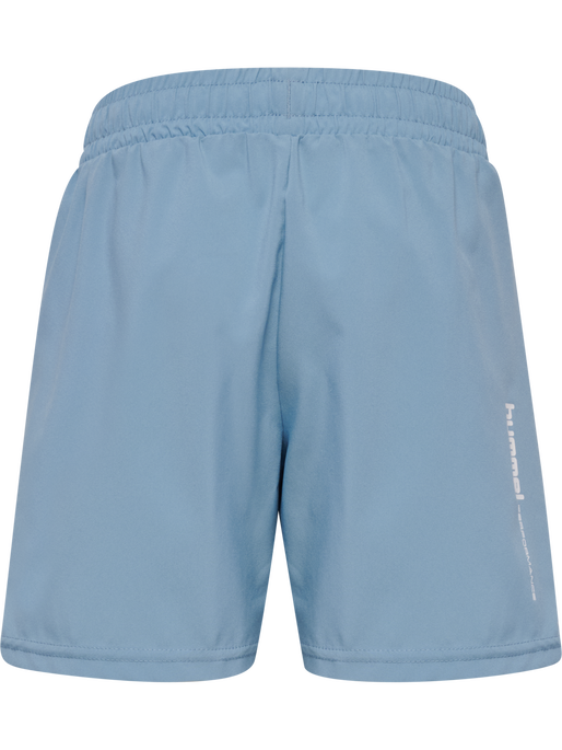 hmlJR PULSE WORKOUT SHORTS, FADED DENIM, packshot