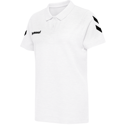 HMLGO COTTON POLO WO, WHITE, packshot