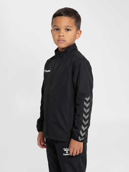 hmlAUTHENTIC KIDS WIND BREAKER , BLACK/WHITE, model