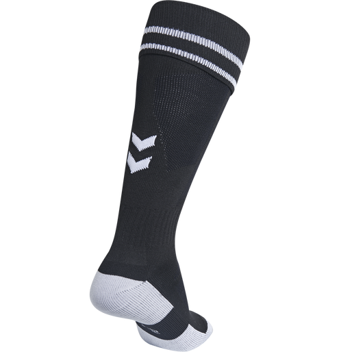 ELEMENT FOOTBALL SOCK , BLACK/WHITE, packshot