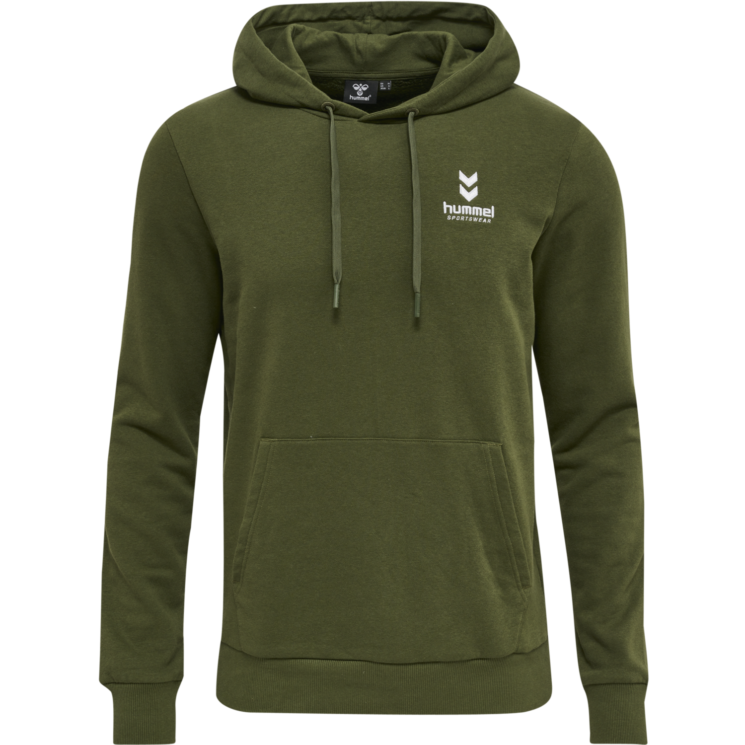 hmlOSCAR HOODIE, RIFLE GREEN, packshot