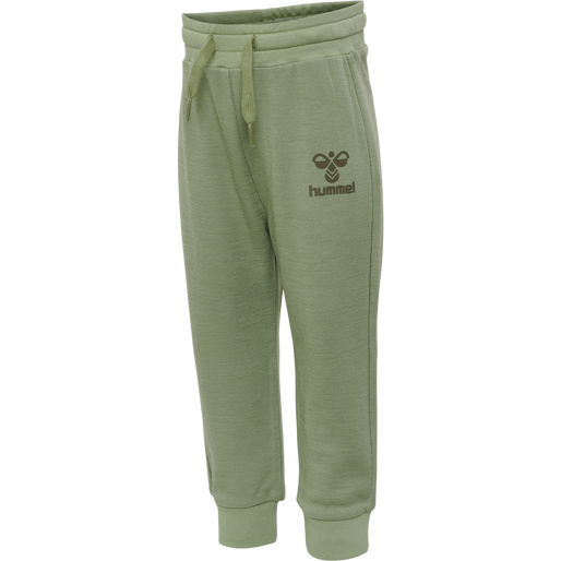 hmlDALLAS PANTS, OIL GREEN, packshot