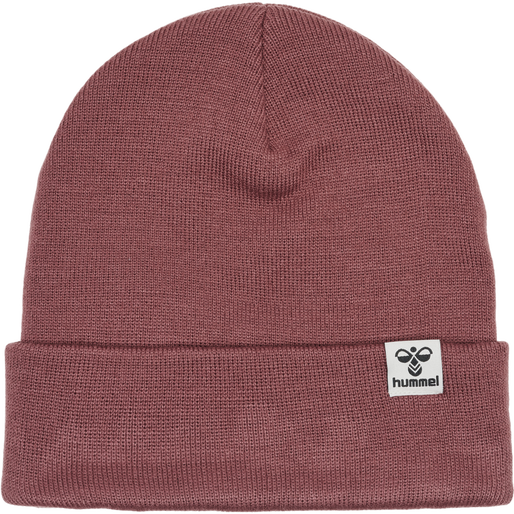 hmlPARK BEANIE, ROSE BROWN, packshot