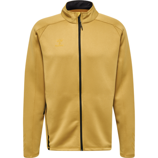 hmlCIMA XK ZIP JACKET, ANTIQUE GOLD hmlCIMA XK ZIP JACKET, ANTIQUE GOLD, packshot