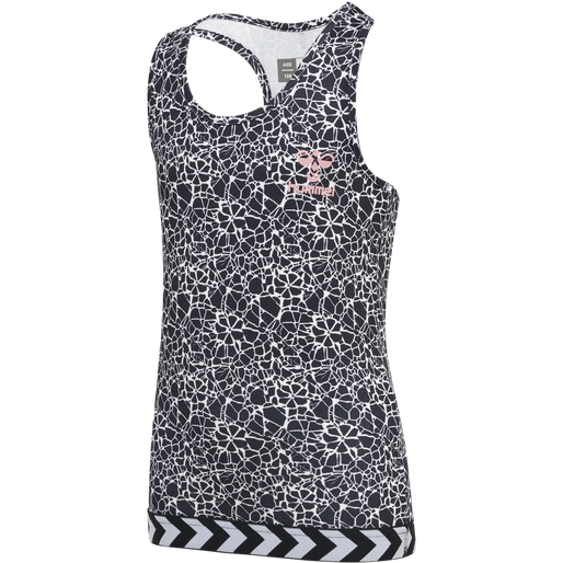 hmlNANNA TOP, BLACK/WHITE, packshot