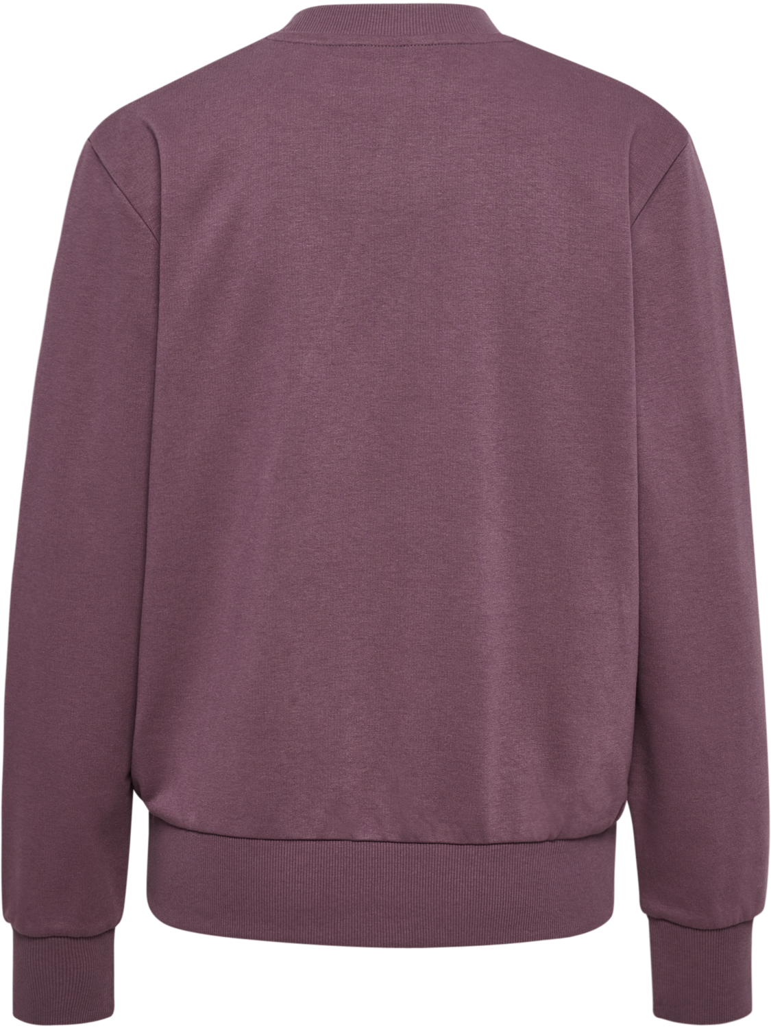 hmlPULSE W SWEAT CREWNECK, BLACK PLUM, packshot