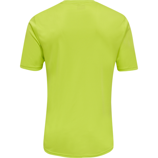 hmlPROMO DUO SET, LIME PUNCH/DARK DENIM, packshot