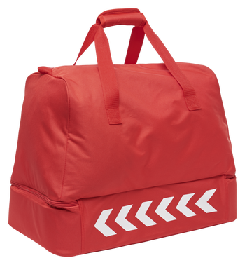 CORE FOOTBALL BAG, TRUE RED, packshot