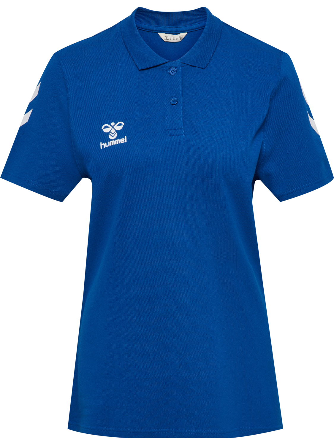 hmlGO 2.0 CHEVRON POLO WOMAN, TRUE BLUE, packshot