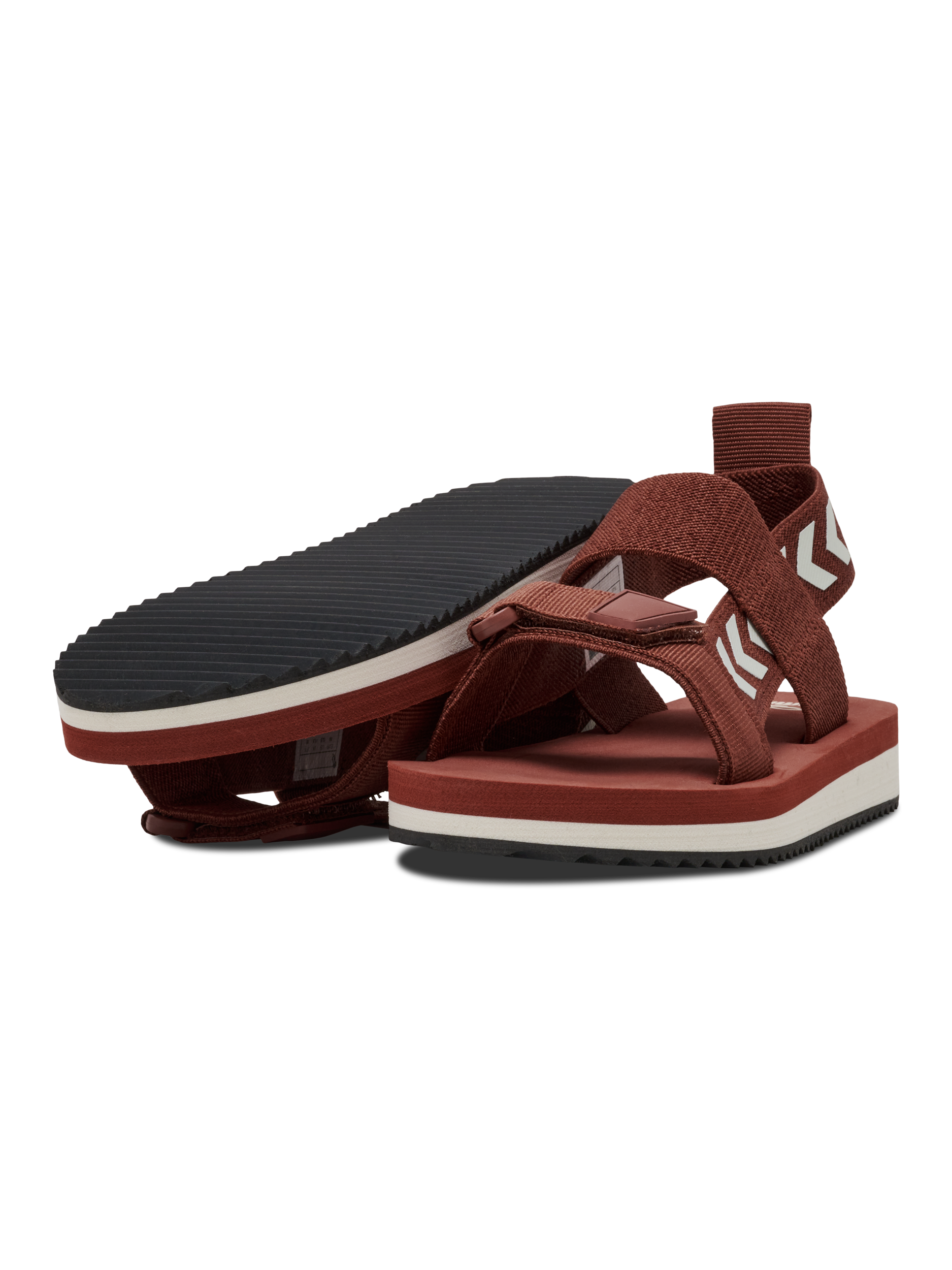 ELASTIC SANDAL JR, COPPER BROWN, packshot