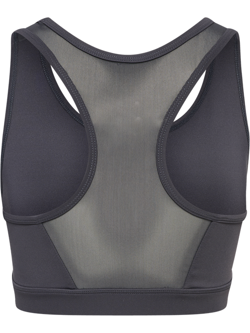 hmlPULSE MEDIUM SUPPORT BRA, BLACKENED PEARL, packshot