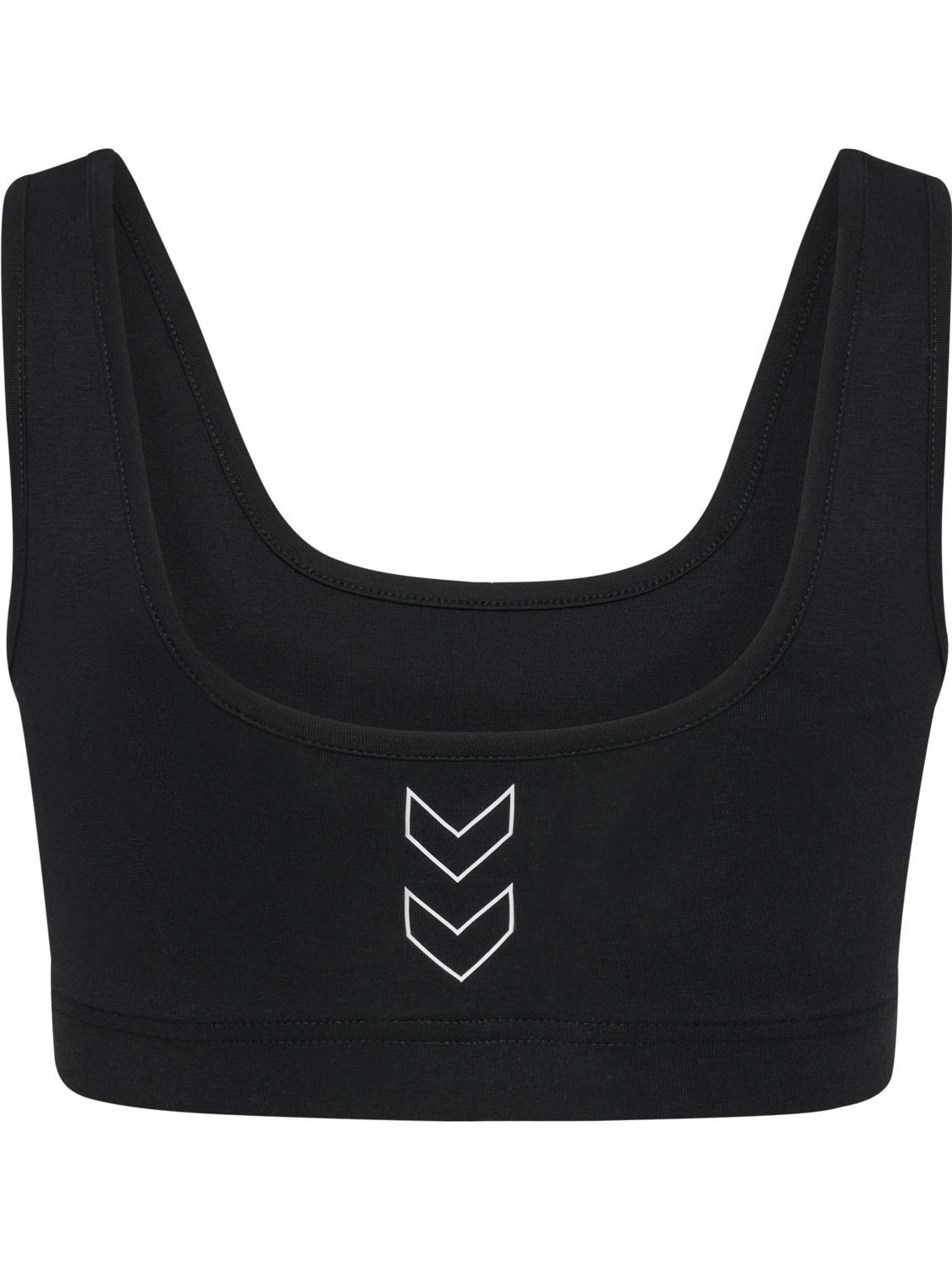 hmlELEMENTAL COTTON SPORTS TOP, BLACK, packshot