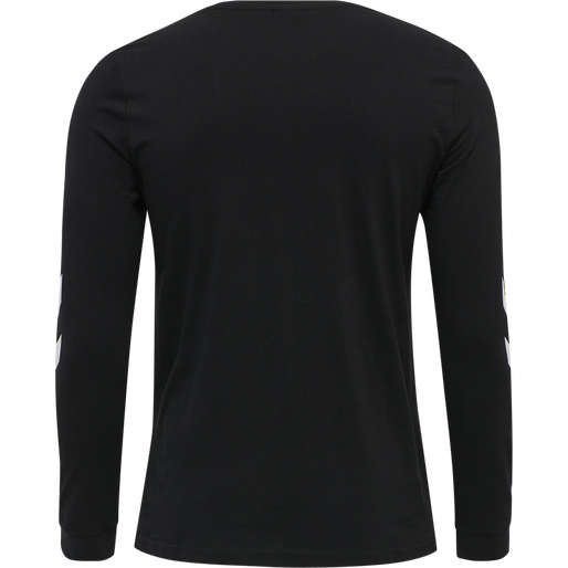 hmlLEGACY T-SHIRT L/S, BLACK, packshot