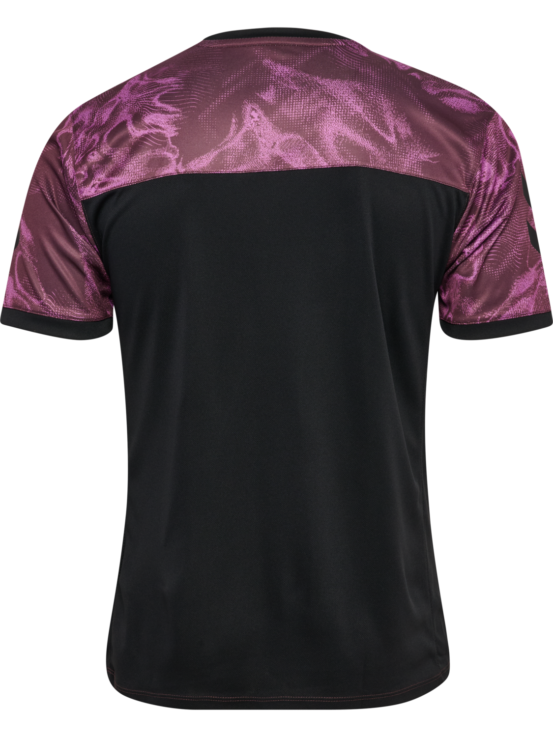 hmlBLAZE CLUB 26 GRAPHIC TEE KIDS, LIATRIS/HUCKLEBERRY, packshot