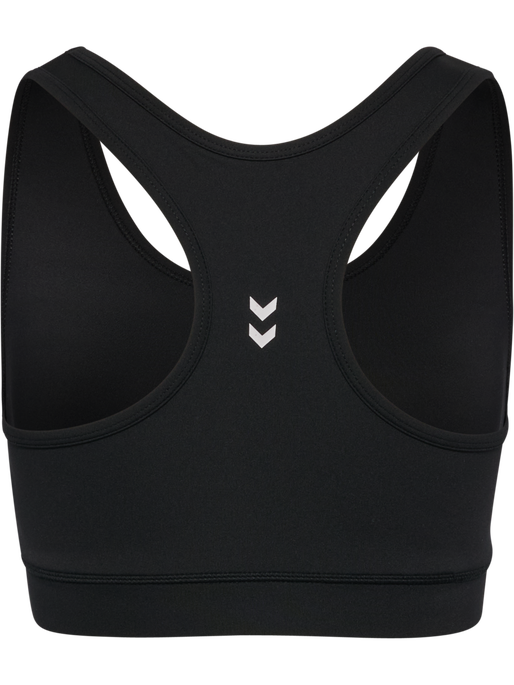 hmlPULSE LIGHT SUPPORT BRA, BLACK, packshot
