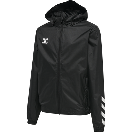 hmlCORE XK SPRAY JACKET KIDS, BLACK, packshot