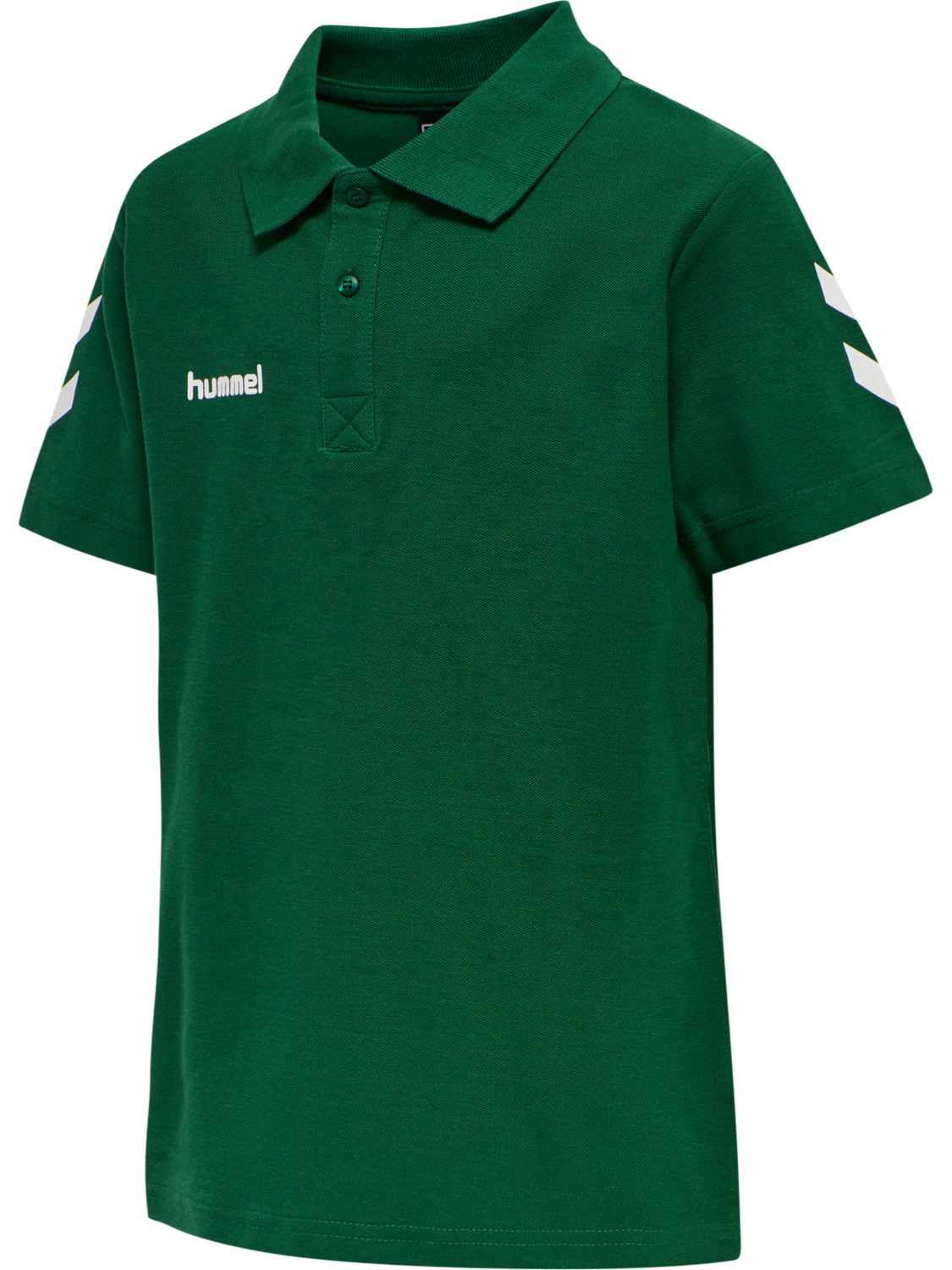 HMLGO KIDS COTTON POLO, EVERGREEN, packshot