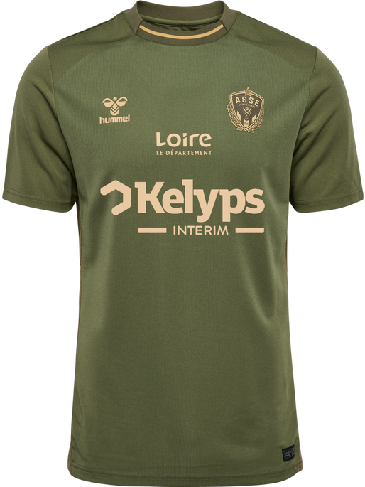 ASSE 25/26 3RD JERSEY S/S, OLIVINE ASSE 25/26 3RD JERSEY S/S, OLIVINE, packshot