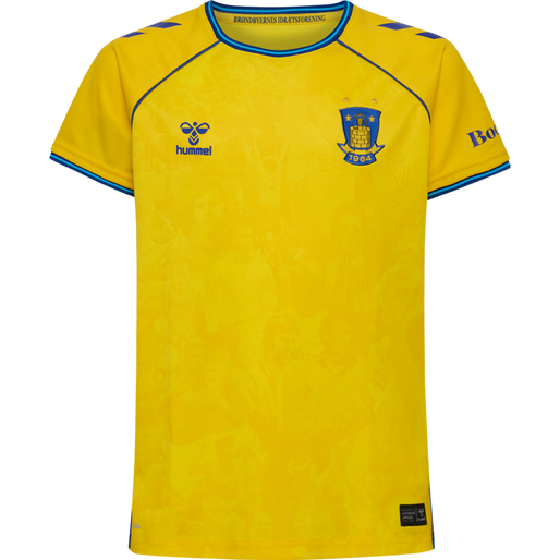 BIF 24/25 HOME JERSEY S/S KIDS, CYBER YELLOW BIF 24/25 HOME JERSEY S/S KIDS, CYBER YELLOW, packshot
