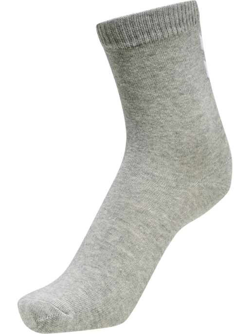 hmlMAKE MY DAY SOCK 5-PACK, GREY MELANGE/GREY MELANGE hmlMAKE MY DAY SOCK 5-PACK, GREY MELANGE/GREY MELANGE, packshot