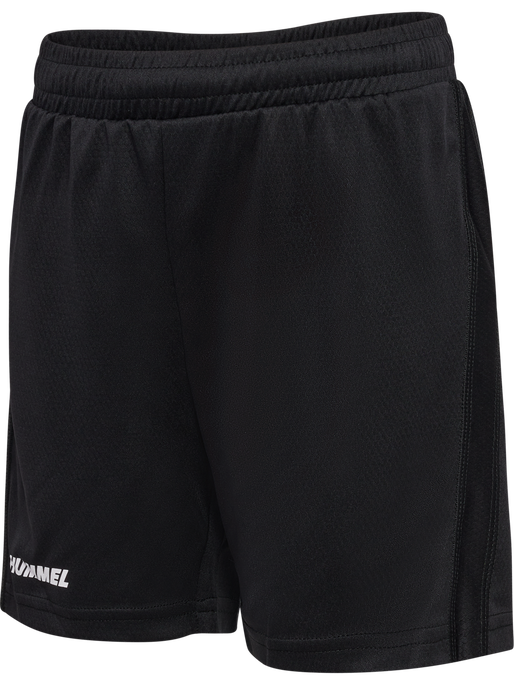 hmlMULTI PL SHORTS KIDS, BLACK, packshot