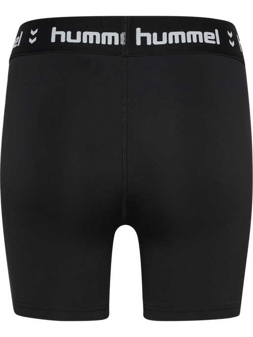 hmlPULSE MID WAIST SHORT TIGHTS, BLACK hmlPULSE MID WAIST SHORT TIGHTS, BLACK, packshot