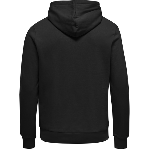 hmlLEGACY LOGO HOODIE, BLACK hmlLEGACY LOGO HOODIE, BLACK, packshot
