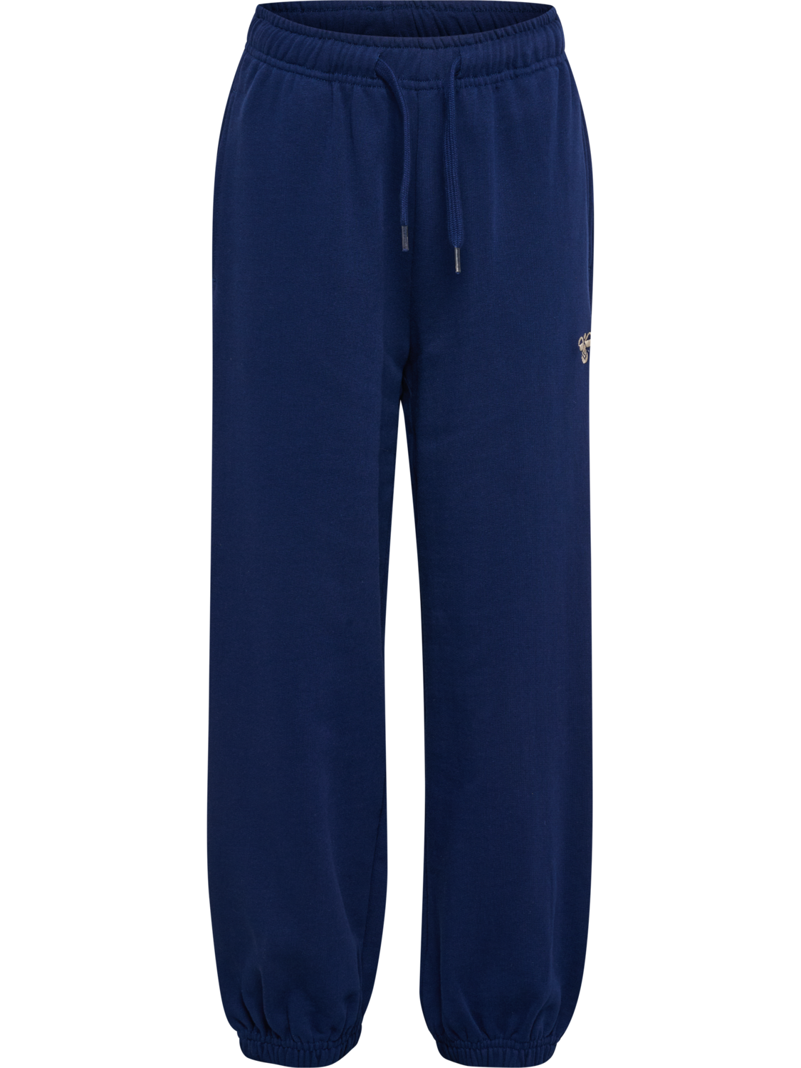 hmlJR JUMP BOXY ELASTIC SWEATPANTS, MEDIEVAL BLUE, packshot