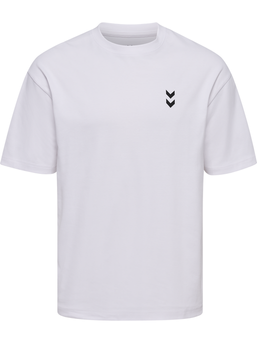 hmlHIIT LOOSE T-SHIRT S/S, WHITE, packshot