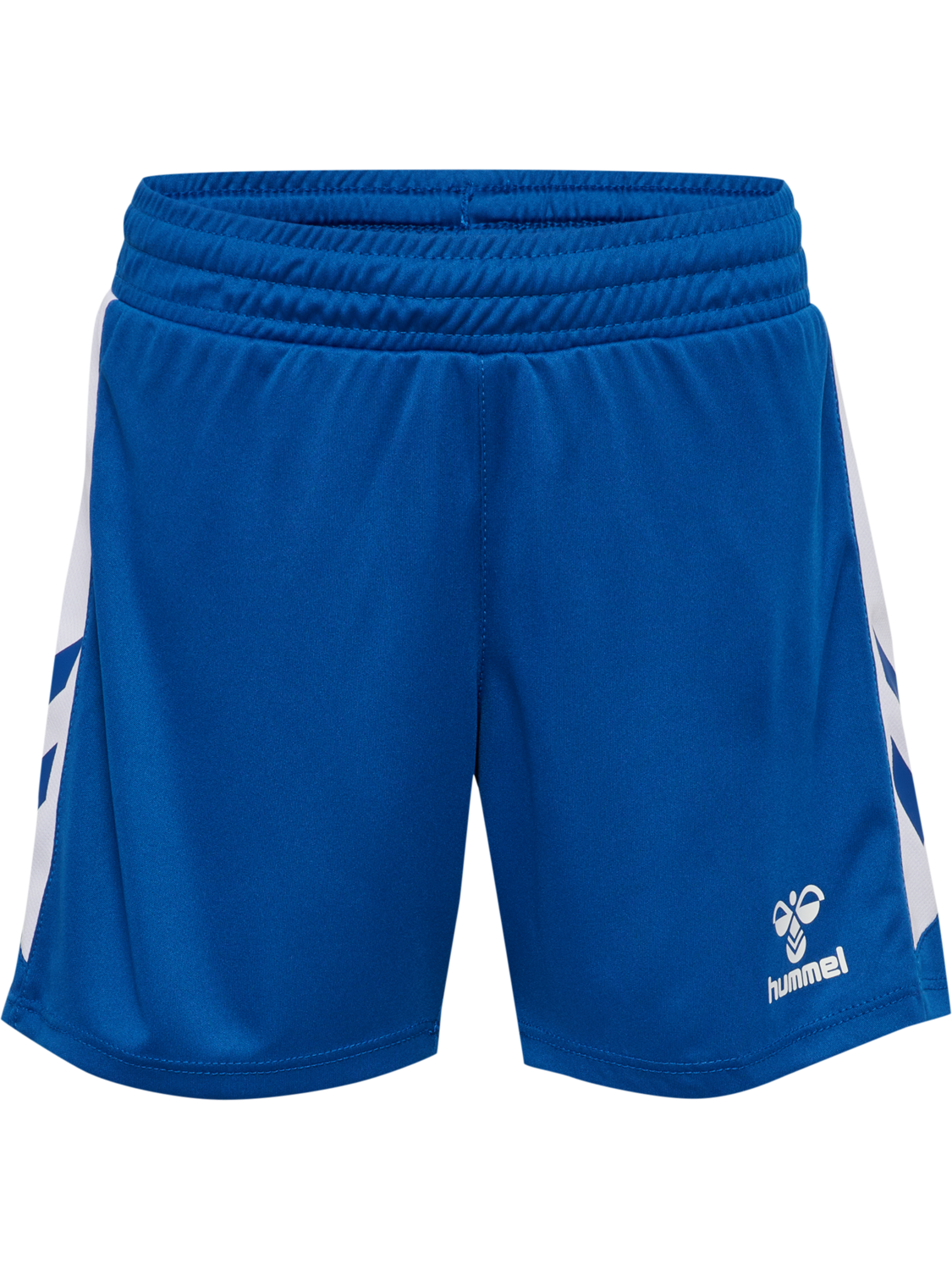 hmlMATCH SHORTS KIDS, TRUE BLUE/WHITE, packshot