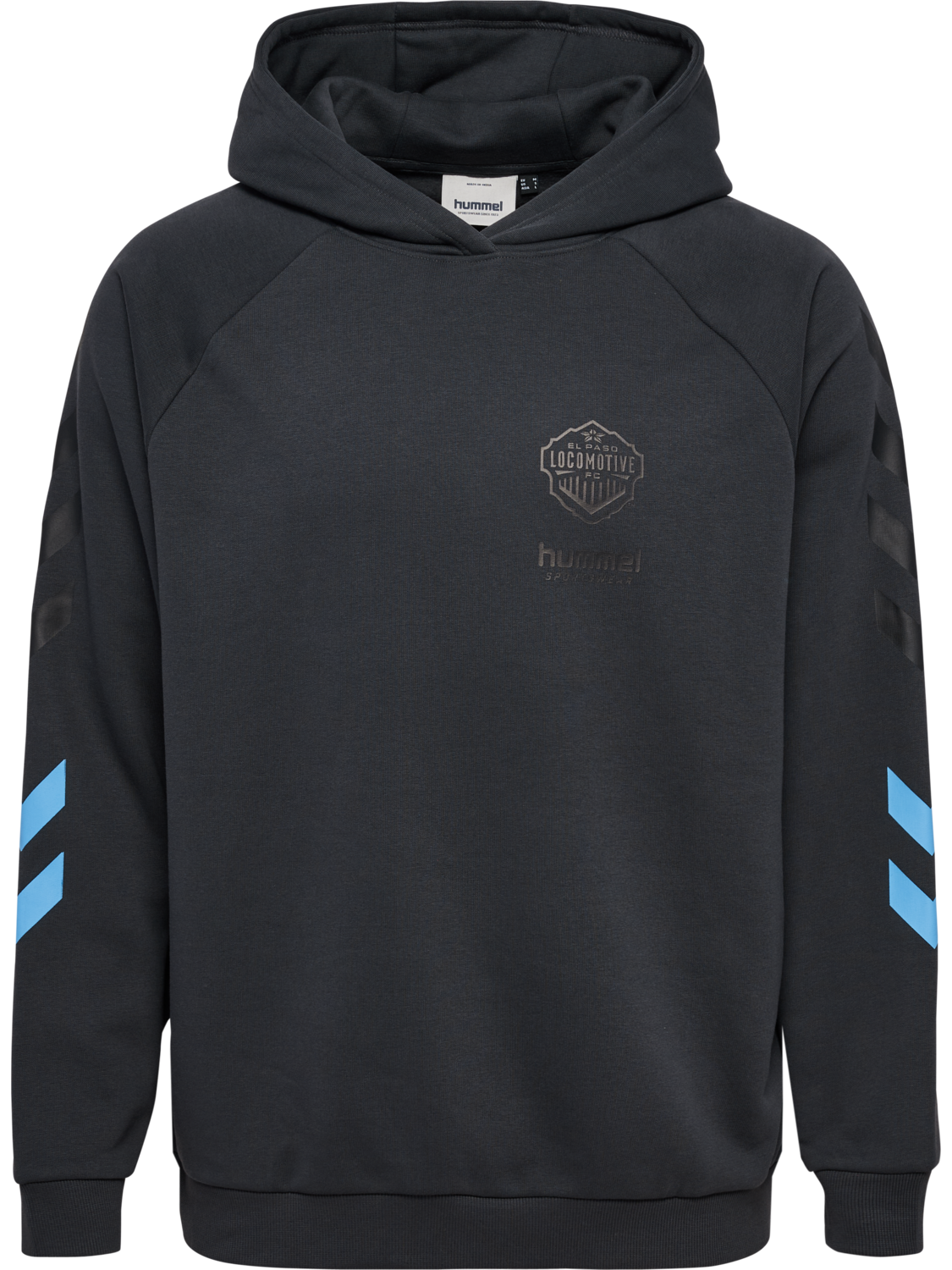 hmlOVERSIZED HOODIE SW EL PASO, EBONY, packshot