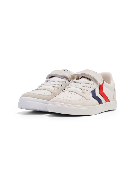 SLIMMER STADIL LEATHER LOW JR, WHITE, packshot