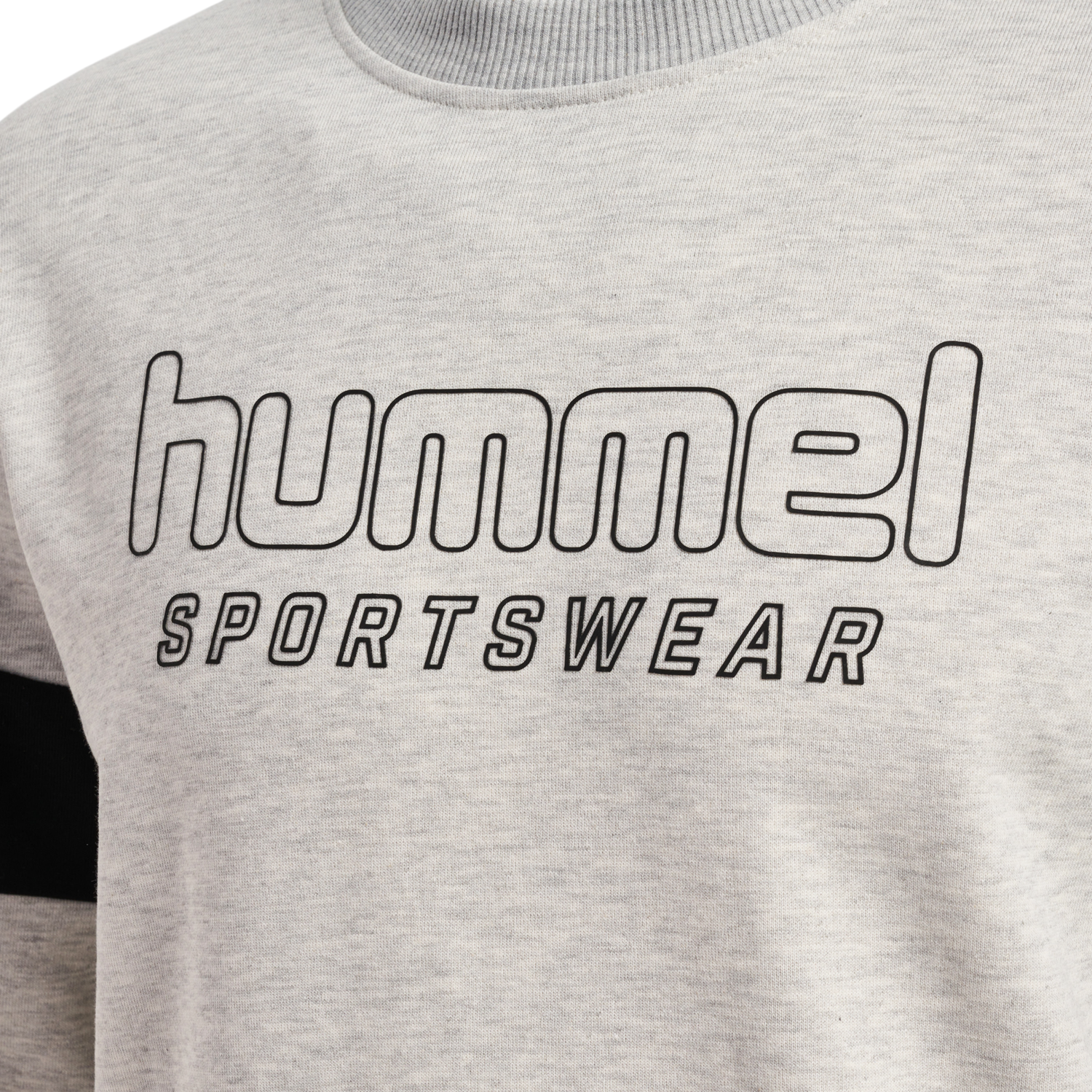 hmlLGC BRYCE SWEATSHIRT, TOFU MELANGE, packshot