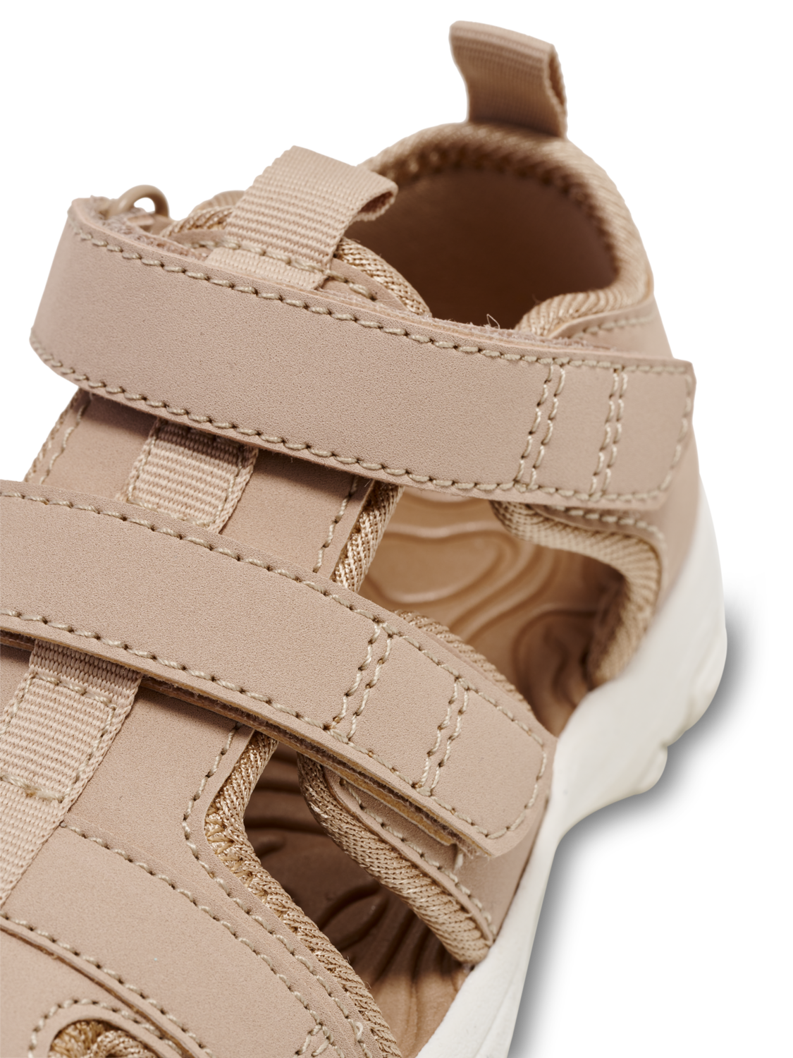 SANDAL VELCRO INFANT, WARM TAUPE, packshot