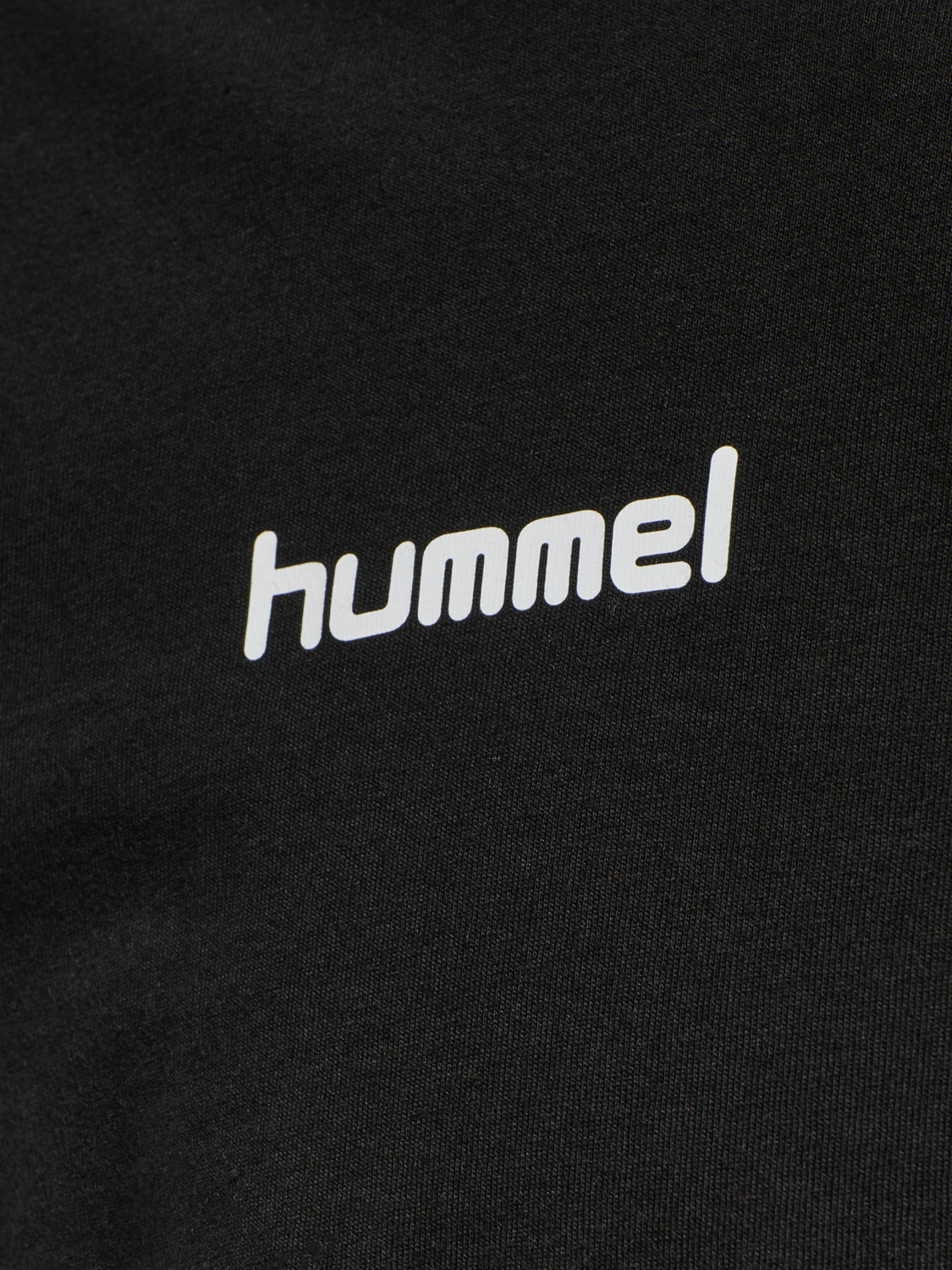HMLGO COTTON T-SHIRT S/S, BLACK, packshot