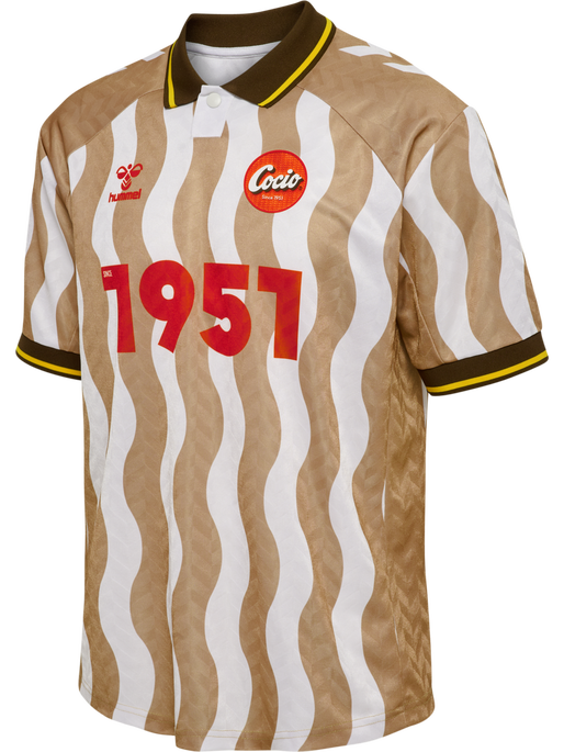 hmlCOCIO LOOSE FB JERSEY S/S, TANNIN, packshot