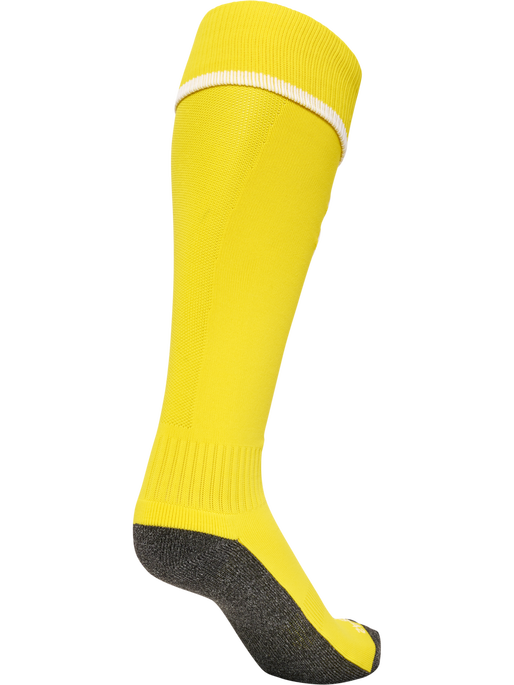 hmlCORE FOOTBALL SOCKS, BLAZING YELLOW/WHITE hmlCORE FOOTBALL SOCKS, BLAZING YELLOW/WHITE, packshot