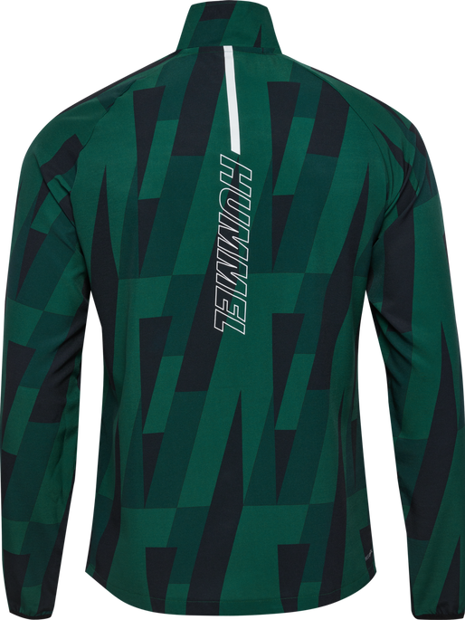 hmlCOURT AOP JACKET, RAIN FOREST, packshot