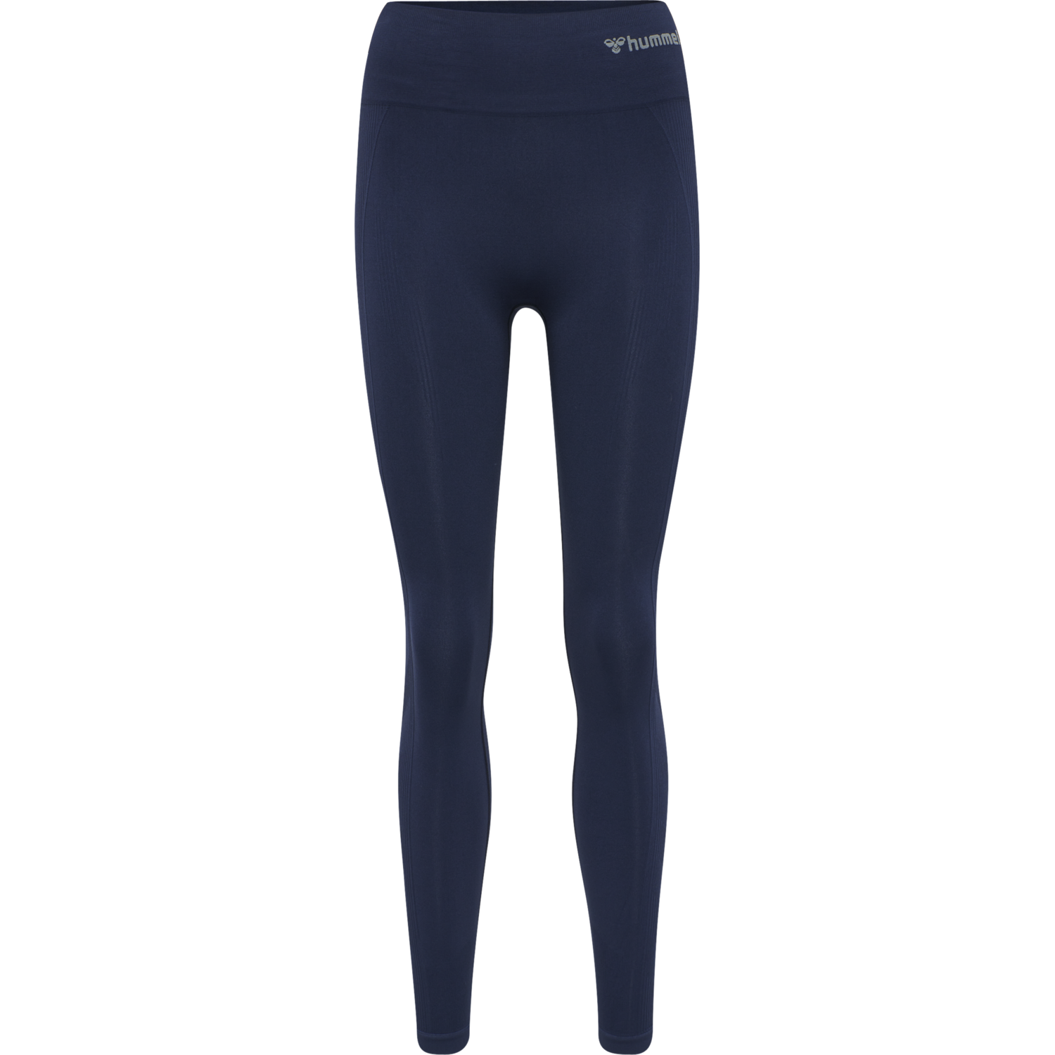 hmlTIF SEAMLESS HIGH WAIST TIGHTS, BLACK IRIS, packshot