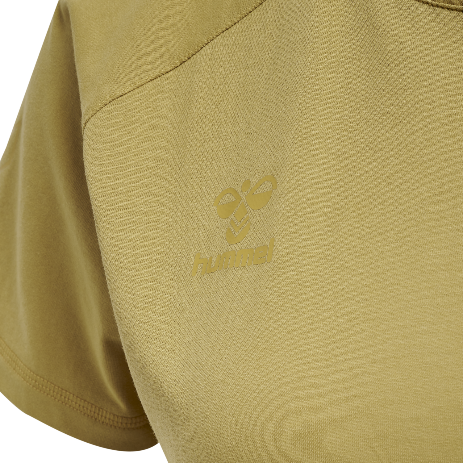 hmlCIMA XK T-SHIRT S/S WOMAN, ANTIQUE GOLD, packshot