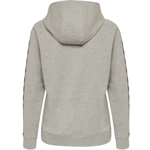 hmlMOVE CLASSIC HOODIE WOMAN, GREY MELANGE hmlMOVE CLASSIC HOODIE WOMAN, GREY MELANGE, packshot