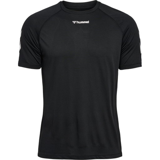 hmlMT BOW T-SHIRT, BLACK, packshot