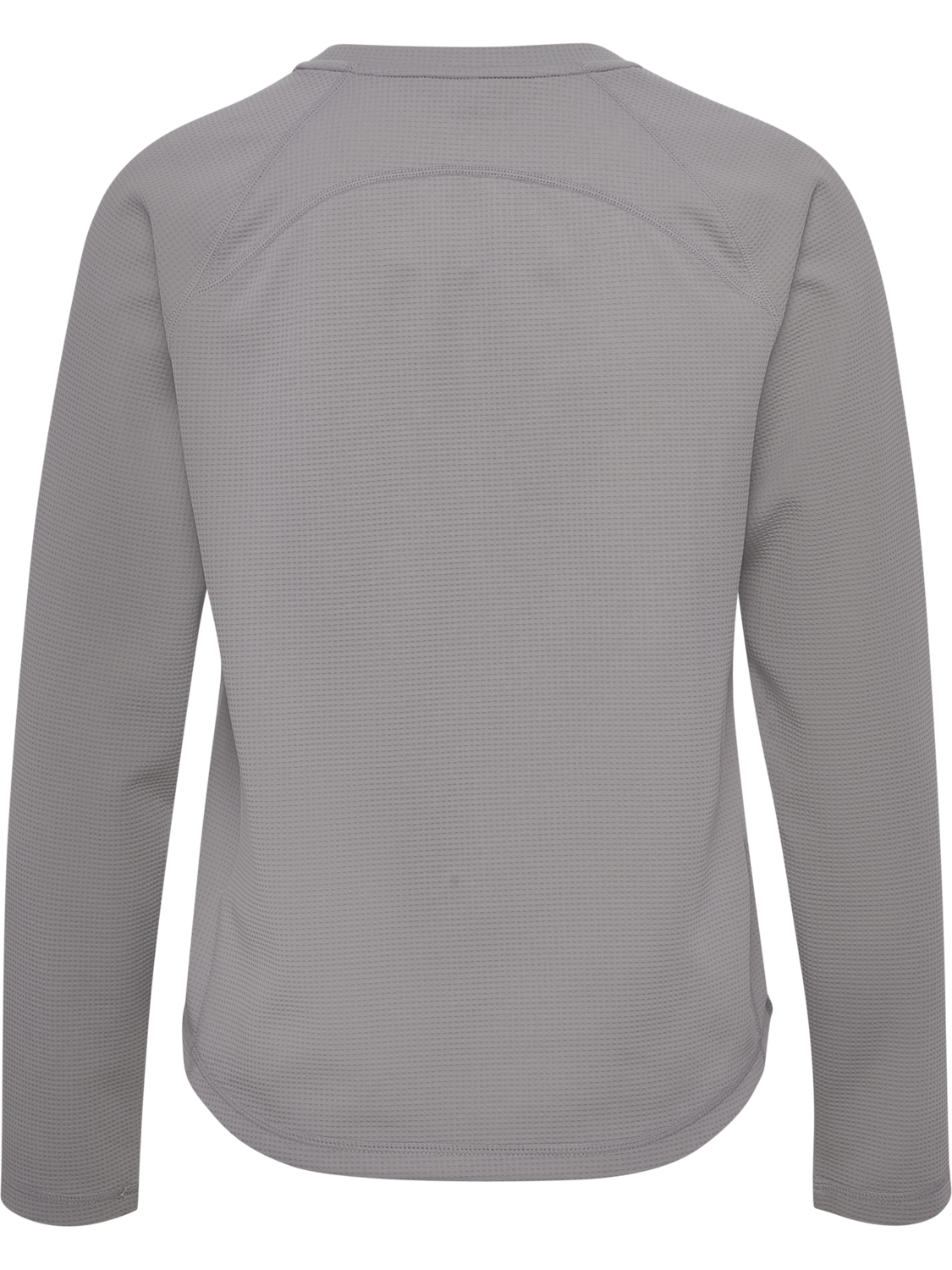 hmlMOMENTUM W T-SHIRT L/S, SHARKSKIN, packshot