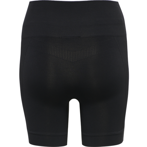 hmlTIF SEAMLESS SHORTS, BLACK, packshot