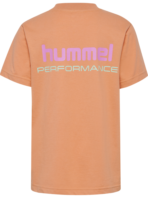 hmlJR PULSE T-SHIRT S/S, PEACH BLOOM, packshot