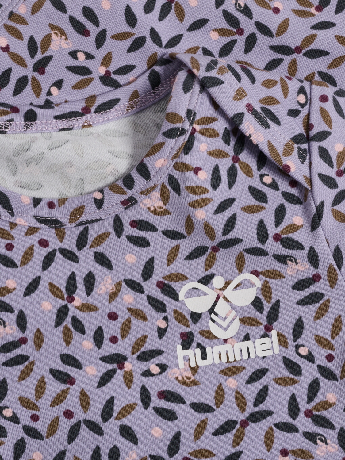 hmlELVINA AOP BODY L/S, WISTERIA, packshot
