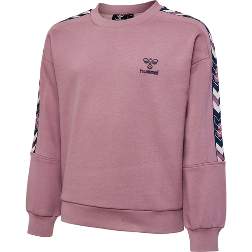 hmlZOE SWEATSHIRT, WOODROSE, packshot