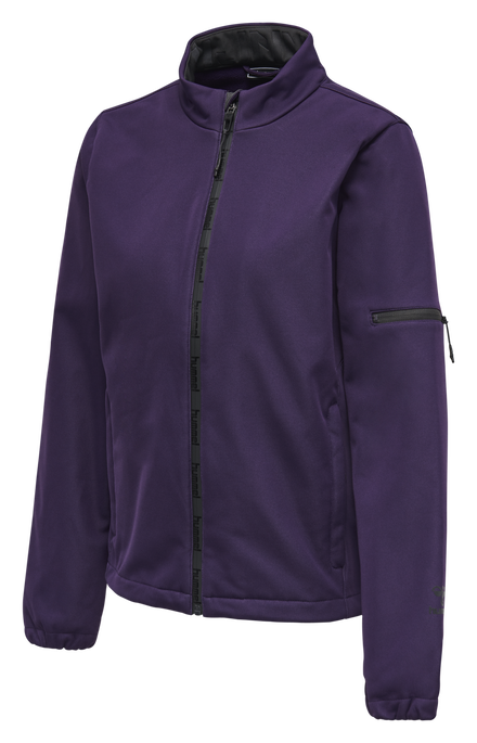 hmlNORTH SOFTSHELL JACKET WOMAN, CROWN JEWEL, packshot