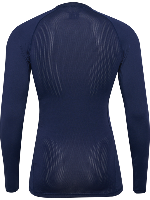 hmlBL PERFORMANCE TEE L/S, MARINE, packshot